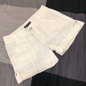 INC White Linen Shorts (EUC)